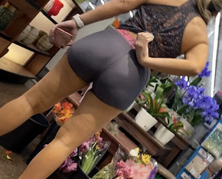 Mujeres piernas sexis shorts licra