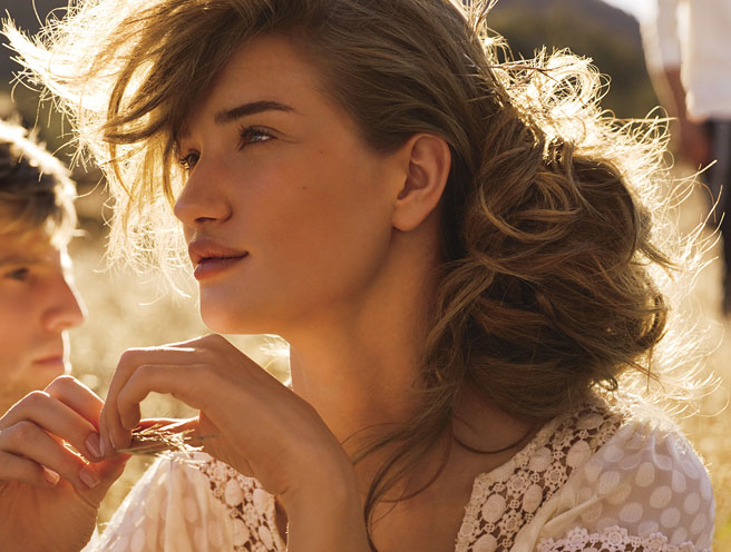 stylish and fun messy bun.