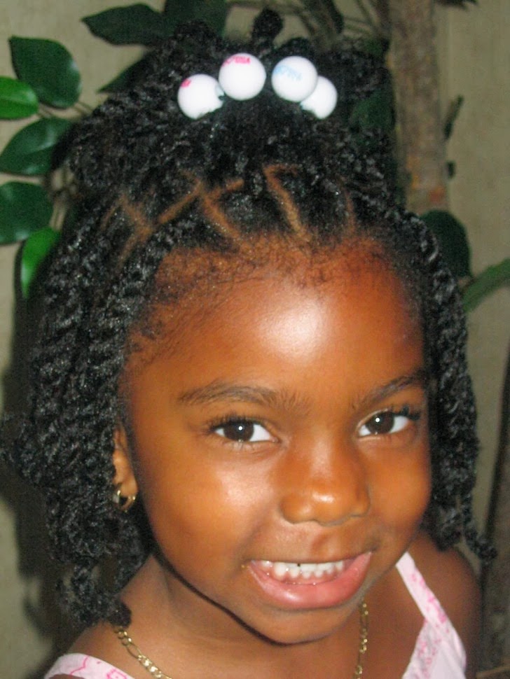 Picture of cute hair styles for black baby girls