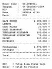 contoh format slip gaji excell