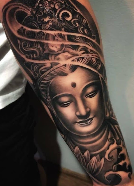 Tatuagens de Buddha: 30 ideias masculinas