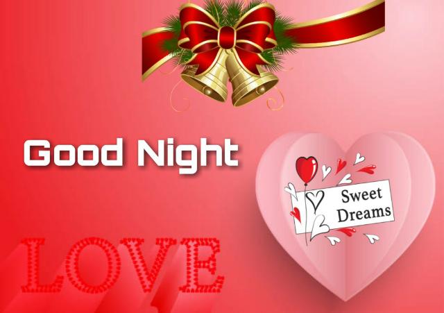 good night heart images pic