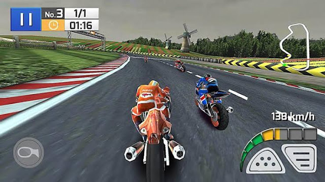 Real Moto Bike racing game gameplay