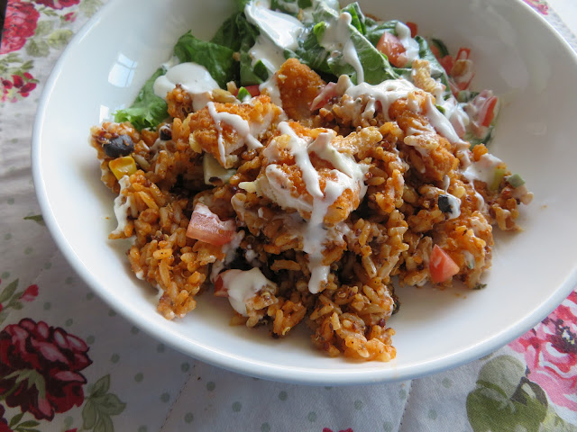 Loaded Chicken Burrito Bowl