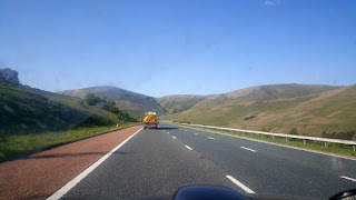 Heading up the M6 to the lakes