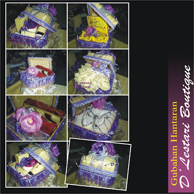 D'lestari boutique: Hantaran Purple Kotak Mengkuang