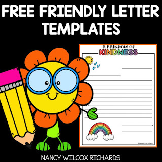 https://www.teacherspayteachers.com/Product/FREE-Friendly-Letter-Templates-5344762