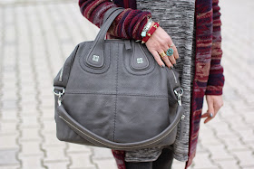 Grey Givenchy Nightingale bag, Fashion and Cookies, fashion blogger