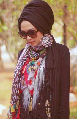  13 Model Hijab Style Yang Cantik Dan Anggun