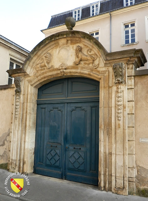 NANCY (54) - Rue Mably-Hôtel du Grand Chantre de la Primatiale