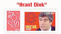 Hrant Dink stamp issued in France