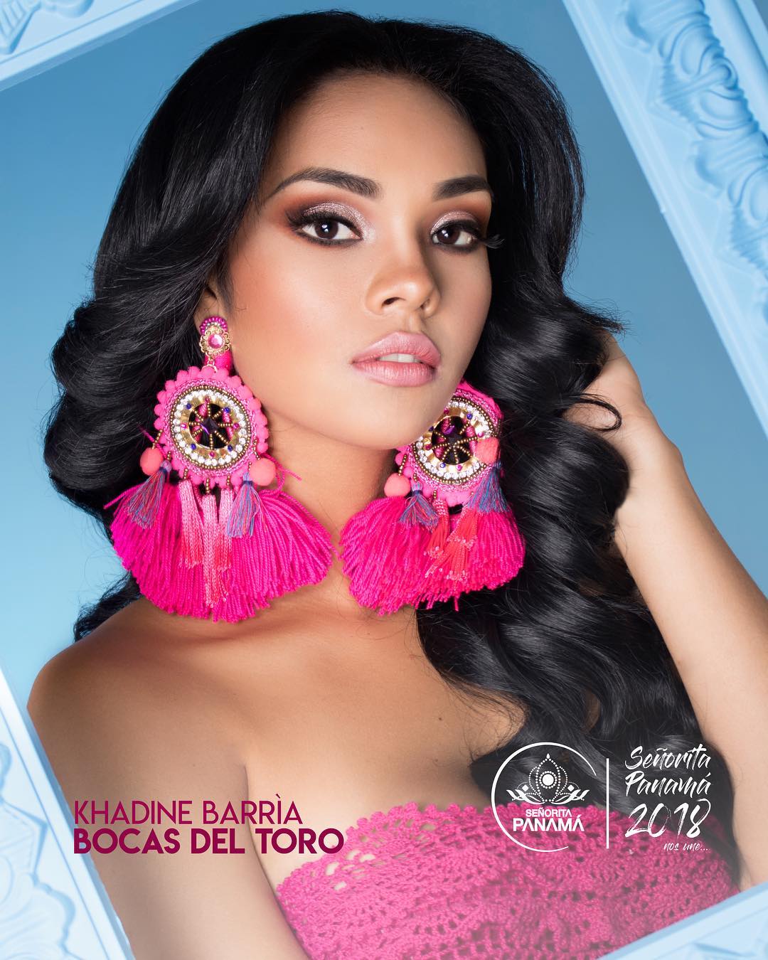 señorita miss colombia 2018 candidates candidatas contestants delegates Miss Bocas del Toro Khadine Barría