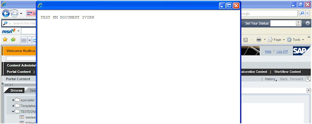 How to Create a KM Document Iview in SAP EP onlysapep.blogspot.in only sap ep  blogspot 
