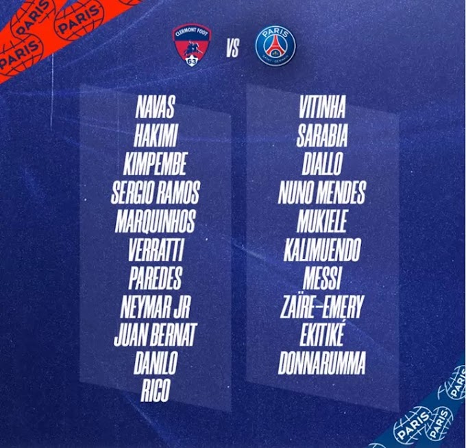 Messi & Neymar lead PSG squad for Ligue 1 opener, Mbappe out due to injury