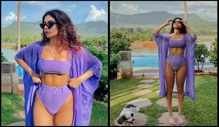 khushi-kapoor-looks-bold-in-purple-bikini