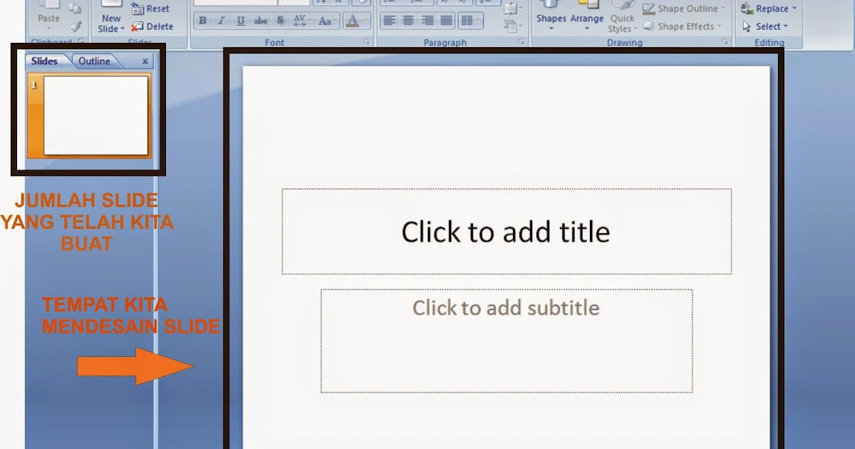 Cara Membuat Slide Baru - Kumpulan Tips