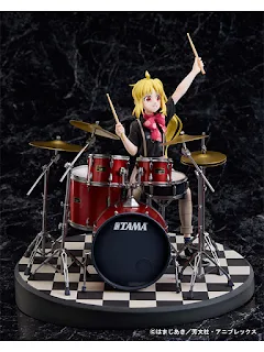 Figura 1/7 de Nijika Ijichi tocando la batería en Bocchi the Rock! por Aniplex