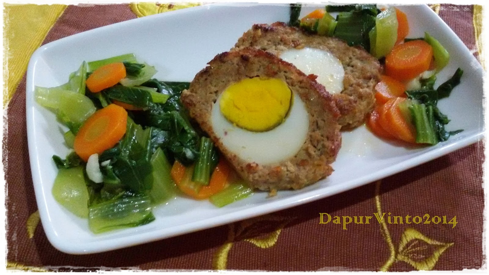   Dapur VinTo: Rollade Daging Isi Telor