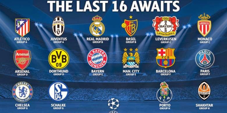 Jadwal Liga Champion 2015 - Liga Champions Eropa