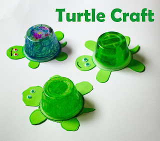 Recycled Turtle Craft