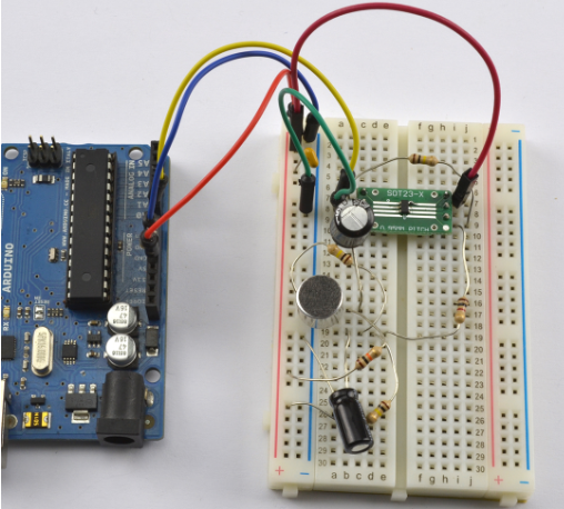 How to detect sound levels with Arduino