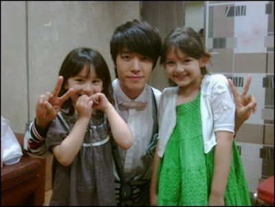 Super Junior Donghae and daughters