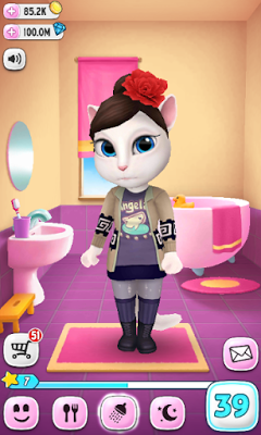 My Talking Angela v1.7.1 MOD APK+DATA (Unlimited Money)