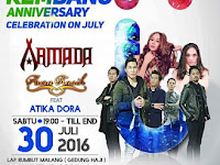 Armada Band dan Aura Kasih Akan Meramaikan Hari Jadi Rembang ke 275 Tahun 2016