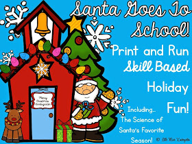 http://www.teacherspayteachers.com/Product/Santa-Goes-To-School-Print-And-Run-Printables-1015395