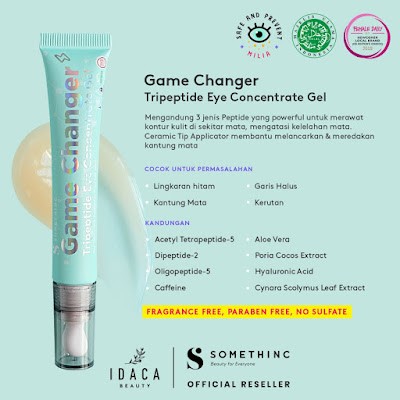 Somethinc Game Changer Tripeptide Eye Concentrate Gel