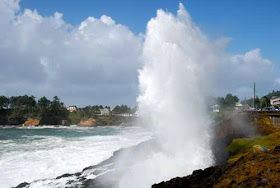 Spouting Horn Depoe Bay Oregon USA