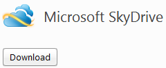 Download Skydrive app