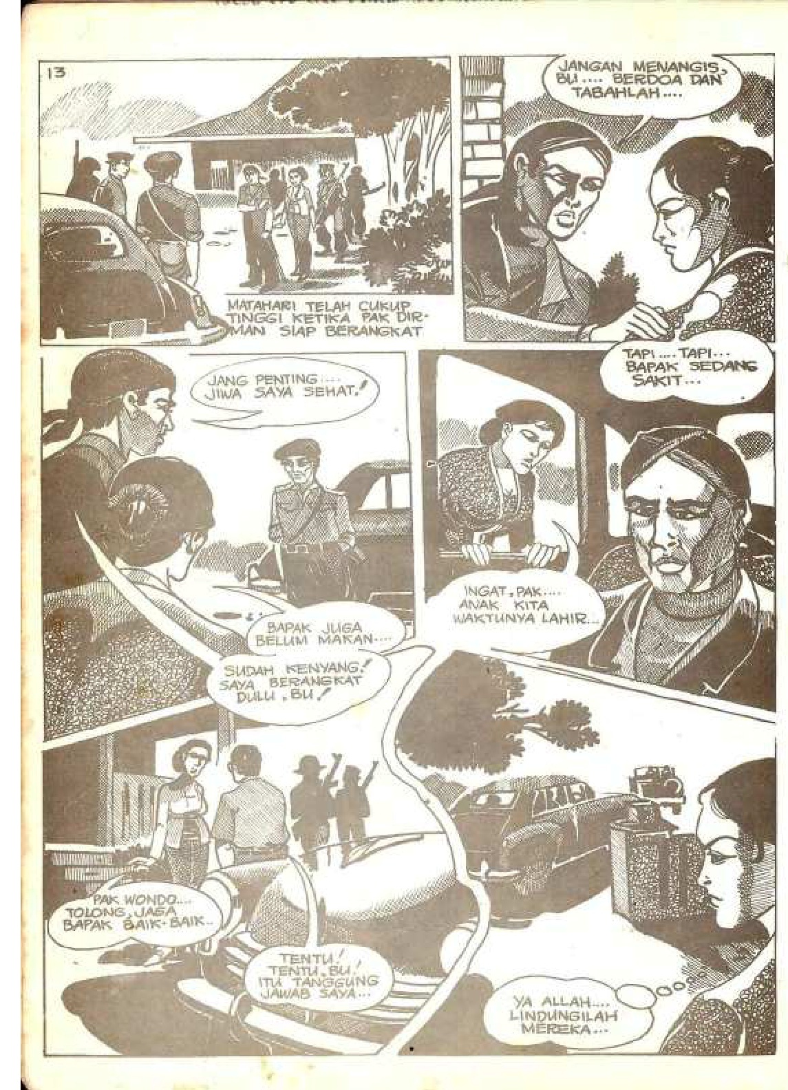 Pak Dirman BerGerilya - Komik Sejarah Jendral Sudirman 