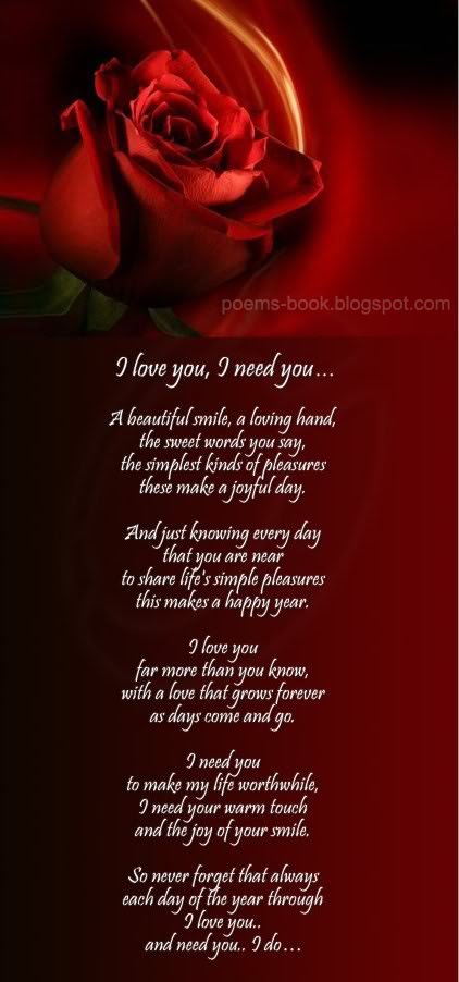 i love you poems for him. why i love you poems for him.