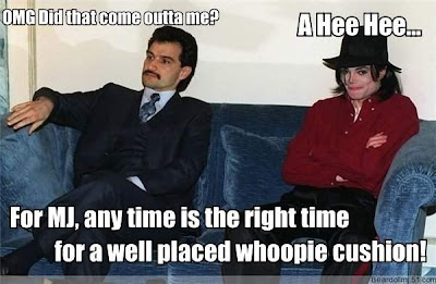 Michael Jackson Whoopie Cushion Meme