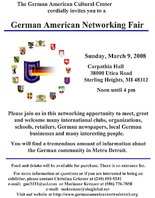 Networking Fair Flyer