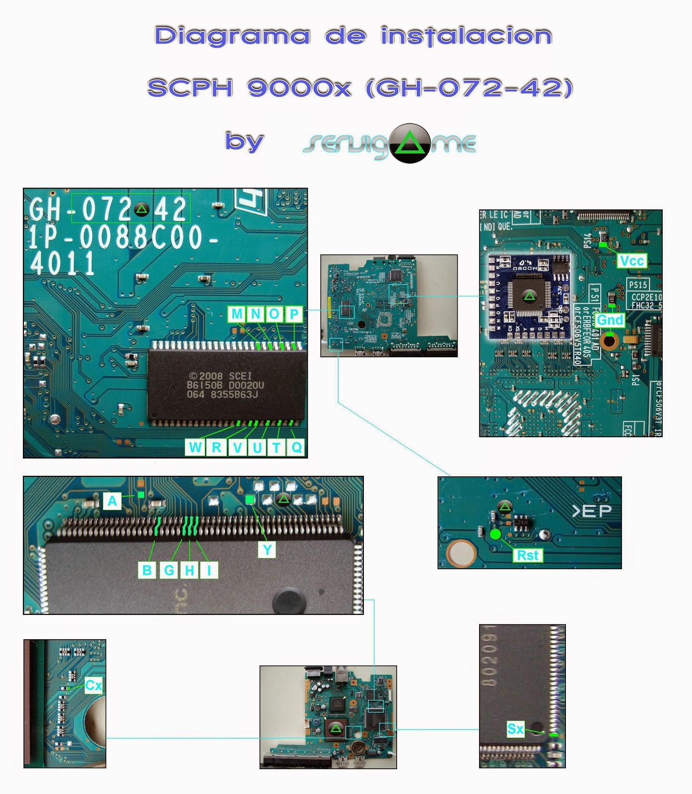 lama untuk di pindah kan pada IC baru pengganti utk ps2 slim saya pake chip modbo