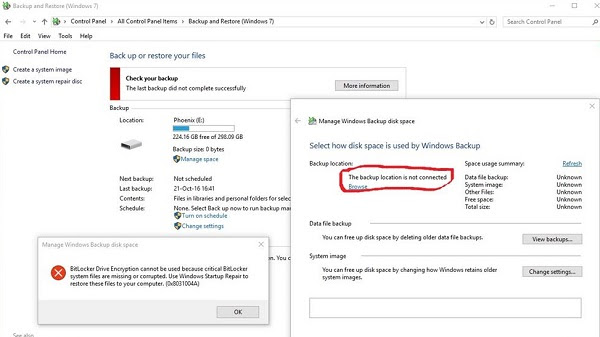 Windows 10 BitLocker Sürücü Şifrelemesi Kullanılamaz (0x8031004A) Hatası
