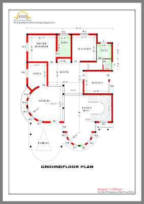 Home plan and elevation