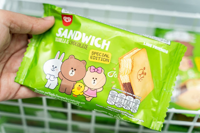 Wall's Ice Cream Launches Special Edition LINE FRIENDS Wall’s Ice Cream Sandwich