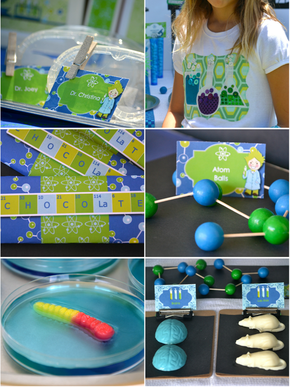 ... Birthday Party Ideas: Mad Scientist Science Inspired Birthday Party