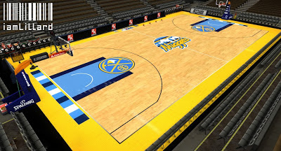 NBA 2K13 Pepsi Center Arena Court Update