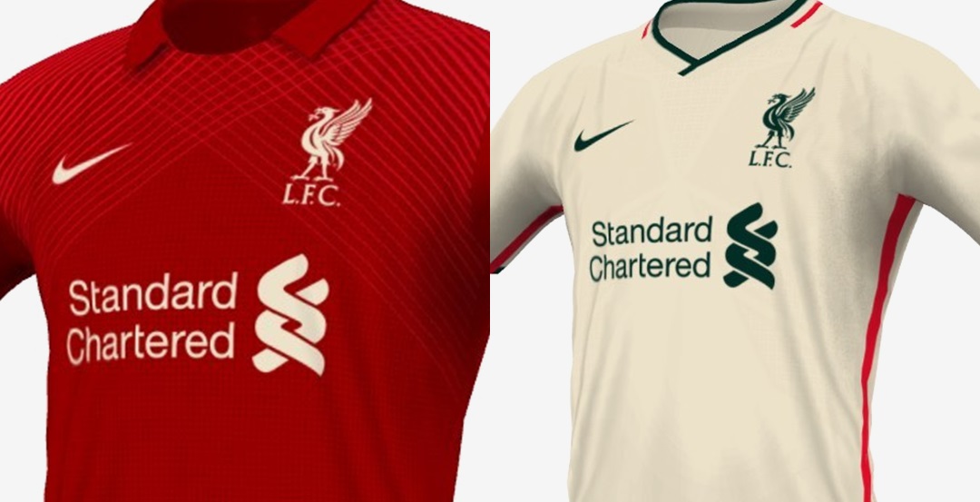 Using Leaked Colors: Liverpool 20-21 Concept Home & Away ...