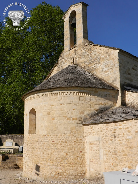 SABRAN (30) - Chapelle romane Saint-Julien-de-Pistrin (XIIe siècle)