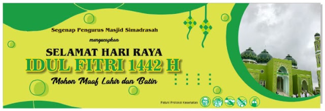 Selamat Hari Raya Idul Fitri 1442 H