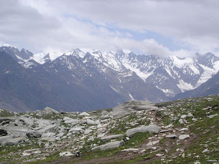 Manali Hills Snow Covered