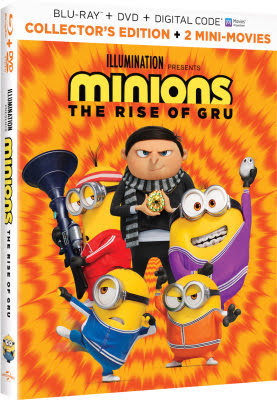 Minions (Includes 3-Mini Movies) (Blu-ray + DVD)
