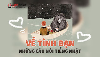 Đoạn văn viết về tình bạn bằng tiếng Nhật.