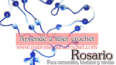 Rosario Tejido a Crochet / Tutorial