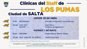 Clínicas del staff de Los Pumas en Salta